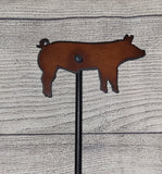 Rustic Livestock Plant Stake