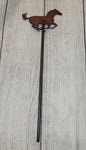Rustic Livestock Plant Stake