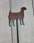 Rustic Livestock Plant Stake