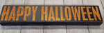 Glitter Happy Halloween Box Sign