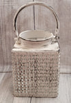White Metal Lantern