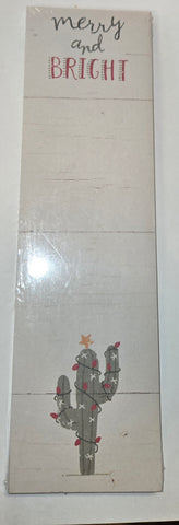 Merry & Bright List Pad