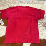 Cinch Up Boy's Red Tee