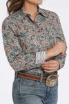 Cinch Women’s Multi Color Floral Print Shirt