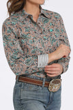 Cinch Women’s Multi Color Floral Print Shirt
