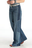 Cruel Women's Wide Leg Moderate Rise Jeans