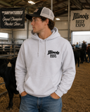 Illinois Beef Expo Flag Hoodie