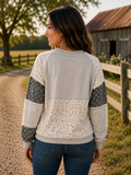 Mixed Print Patchwork Top