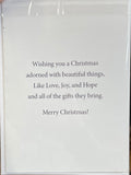 CJ Brown “Merry Christmas” Notecard