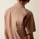 Ariat Boy's VentTEK Brown Shirt