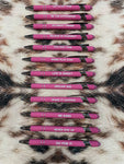 Assorted Pink Positive Affirmation Styles Pens