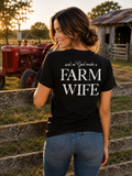 On the 9th Day God Made A Farmers Wife Tee