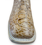 Cowtown Men’s Sea Turtle Tan Print Boots