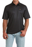 Cinch Men's Navy Foulard Polo