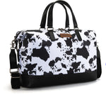 Wrangler Cow Print Duffle Bag