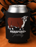 Cool You Cans Hereford Koozie