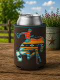 Bucking Horse Appliqué Koozie