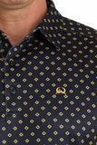 Cinch Men's Navy Foulard Polo