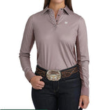 Cinch Women's Lilac Hybrid Pullover Shirt