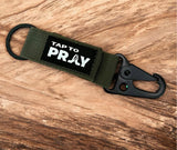 Tap To Pray - Prayer Tag Keychains