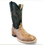 Cowtown Men’s Sea Turtle Tan Print Boots