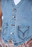 Light Denim Vest