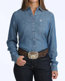 Cinch Women's Denim Snap Shirt