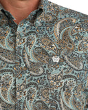 Cinch Men's Blue Paisley Shirt