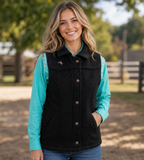 Wyoming Traders Women’s Montana Vest-Black