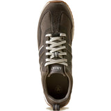 Ariat Mens Ranch Runner Shoe Charcoal Grey Hippo Print / Charcoal Canvas
