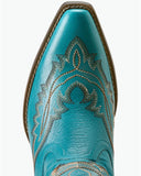 Ariat Girls Casanova Western Boot Snip Toe - Blue