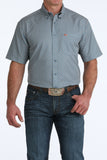 Cinch Men's Blue Geo Print Arneaflex Shirt