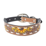 Myra Prarie Sunflower Trail Dog Collar