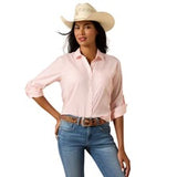 Ariat Women's Peach Striped VentTEK Shirt