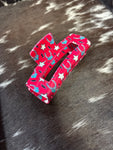 Pink Western Style Hair Claw Clip