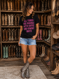 All Things Are Possible With Cowboy Boots Tee