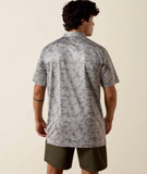 Ariat  Men's Heather Print Polo