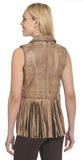 Leather Fringe Vest