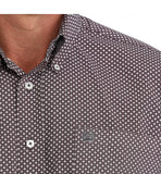 Cinch Men's Purple Print Arenaflex Shirt