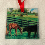 Cj Brown “Peaceful Pair” Christmas Ornament