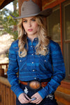 Cruel Women’s Southwest Blues Shirt