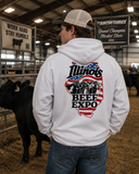 Illinois Beef Expo Flag Hoodie
