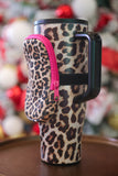 Tumbler Zip Pouch- Safari Chic