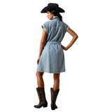 Women's Ariat Medium Blue Hampton Dress