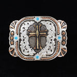 Crumrine Three Tone Cross Buckle