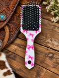 Pink Bows Hairbrush