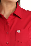 Cinch Women's Arenaflex Solid Pink Shirt