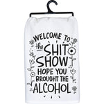 Dish Towel-Hope You Brought Alcohol