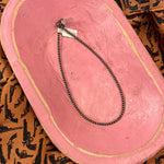 Navajo Pearl 3mm 14” Necklace