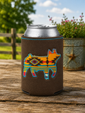 Pig Appliqué Koozie